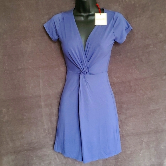 Rolla Coster Dresses & Skirts - Rolla Coster Blue Twisted Knot Dress